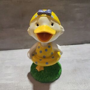 Vtg 2002 Easter Bobblehead Duck  Toysite Original Box